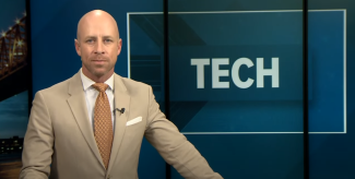Man newscaster