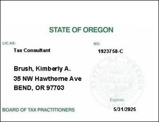 Tax Consultant License